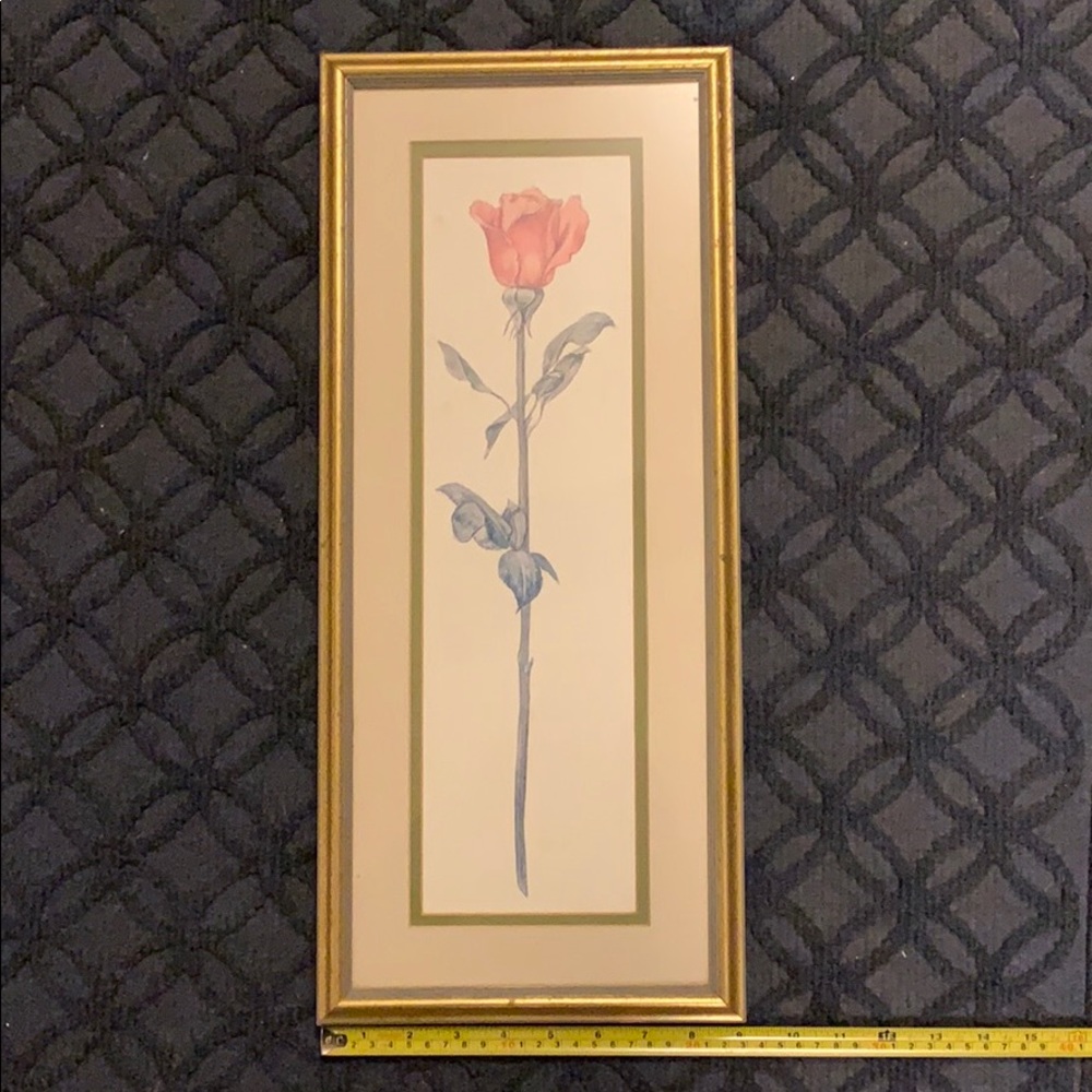 Painting:Numbered  1705 Watercolor print